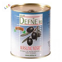 DEFNE MASLINE GRECIA 70/90 2,5 KG-OLIVE NERE 70-90